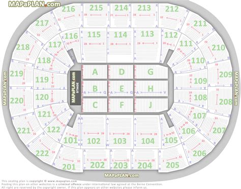 Manchester AO Arena seating plan - Detailed chart with individual seats ...