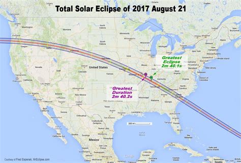 Path of Totality 2017 - August 21st Solar Eclipse Maps and Photo Guide ...