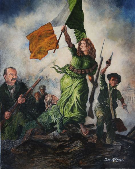 Liberty Leading The People. by David McEwen (2019) : Painting Oil on ...