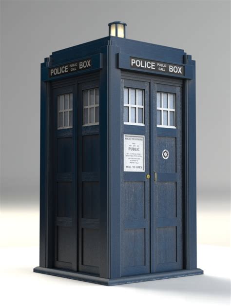 1st Doctor's TARDIS by markpilb on DeviantArt