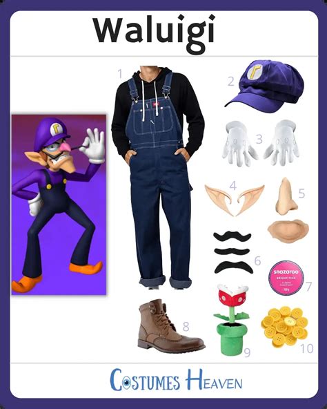 DIY Waluigi Costume Ideas 2024 | Cosplay And Halloween Ideas