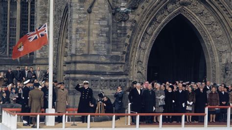 Feb,15,1965 Canada Maple Leaf Flag Raised