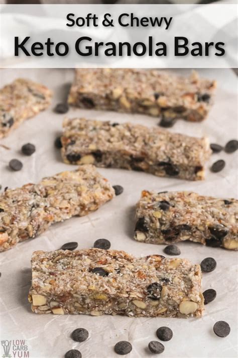 Keto Granola Bars - A High-Protein Snack - Low Carb Yum