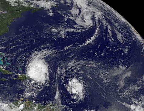 Satellite Captures Three Tropical Cyclones in One Image - Universe Today