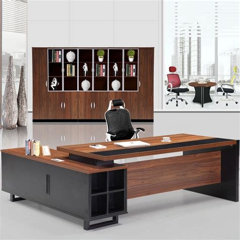 Professional luxury general manager office furniture high quality MDF ...