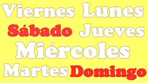 Days of the week in Spanish - Where do they come from?