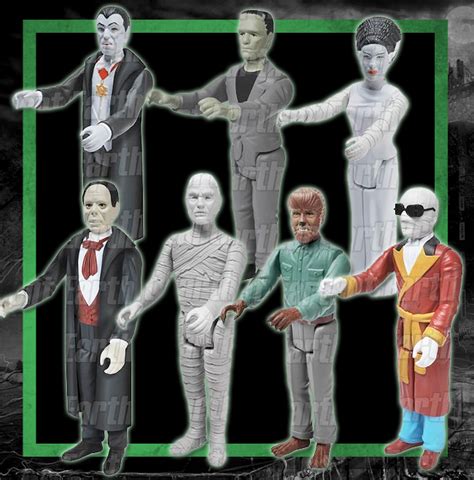 Retro Action Figures: Universal Monsters Series | Church of Halloween