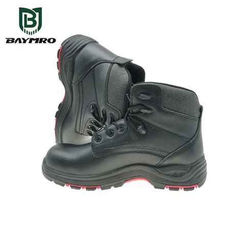 Electrical Black Slip Resistant Safety Boots - BAYMRO Safety is the Top ...