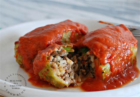 Traditional Polish Style Stuffed Cabbage Rolls (no canned soup ...