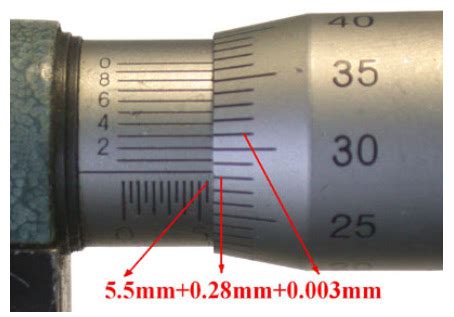 How to read an Outside Micrometer