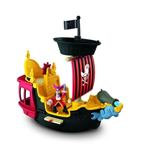 Disney Jake and The Never Land Pirates Hook Jolly Roger Pirate Ship ...