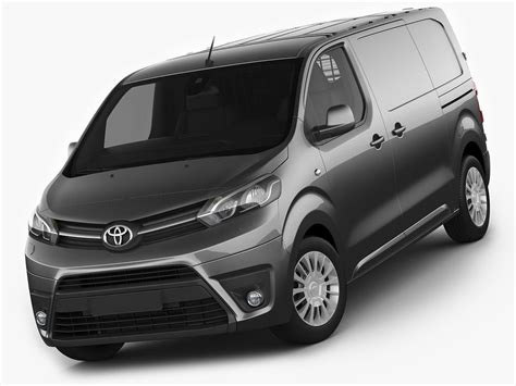 Toyota Proace Van 2016 3D model | CGTrader