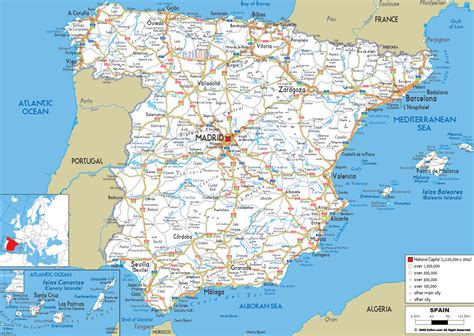 Spain Map – World Travel Maps