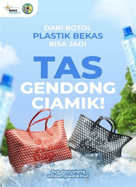 Poster Daur Ulang Botol Plastik Bekas | Poster design, Design, Poster