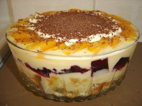 Old Fashioned English Port Wine Jelly Trifle Recipe | Recipe | Sweet ...