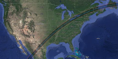 Nasa 2024 Solar Eclipse Interactive Map - Effie Gilberte