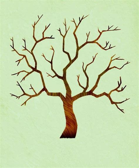 Tree painting, Tree stencil, Tree art