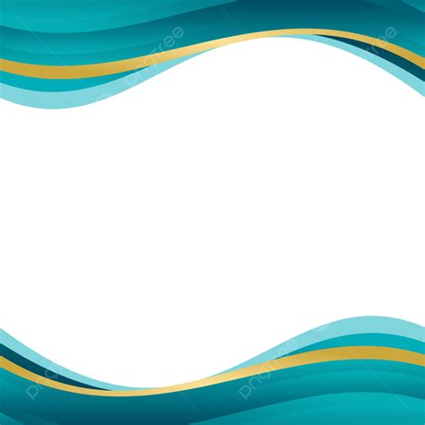 Blue Wavy Header Footer, Footer Headers, Header, Footer PNG Transparent ...