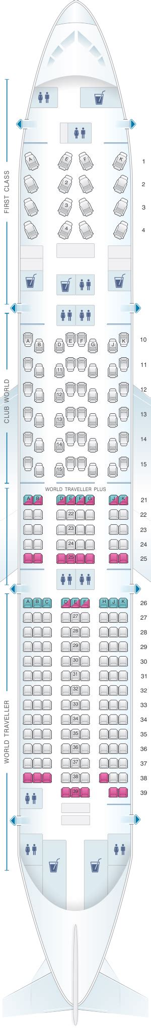 Boeing 777 200 Seat Map British Airways | Bruin Blog