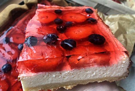 Polish Cheesecake with Strawberries - CookINPolish - Polish Food Recipes