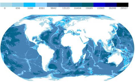 Ocean Floor Depth Map | Viewfloor.co