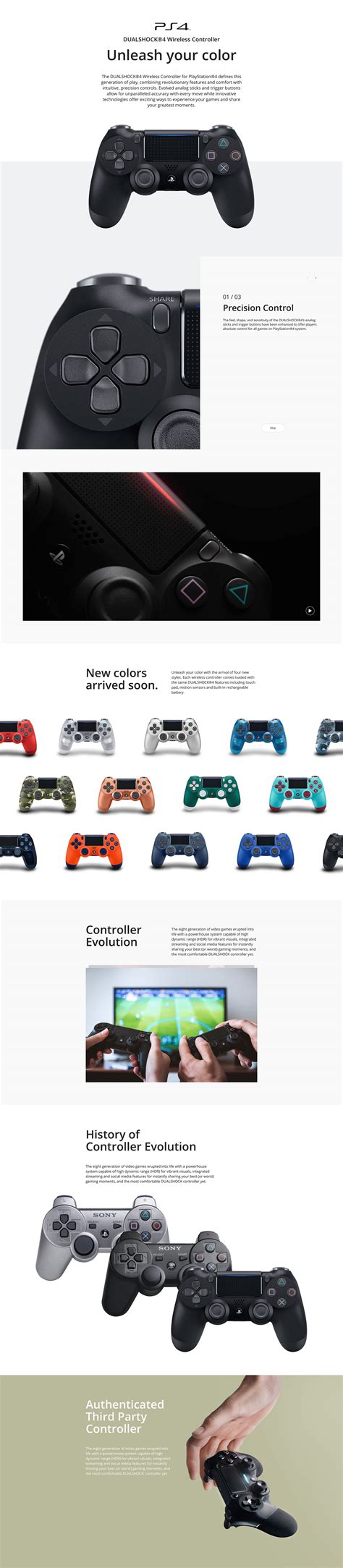 ps4-controller on Behance