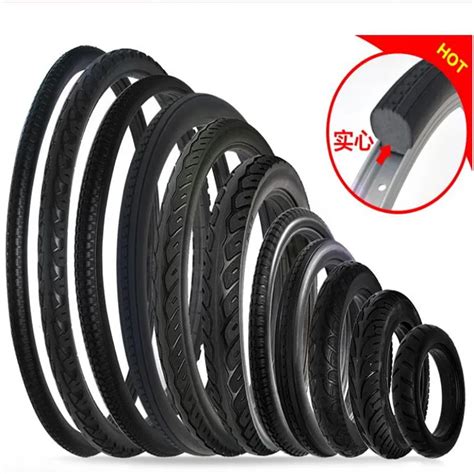 14/20/24/26 inch bicycle solid tire lithium electric car tire mountain ...