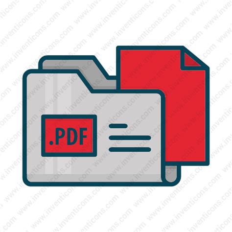 Download PDF folder Vector Icon | Inventicons