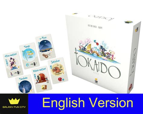 【English】Tokaido Japan Board Game - English Version/ Family Game/ Fun ...