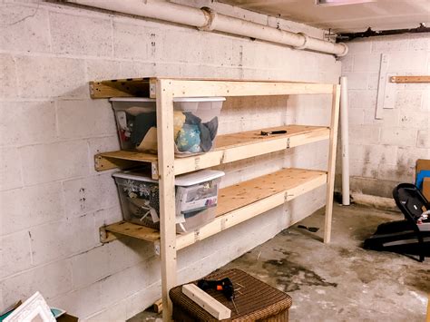 EASY DIY GARAGE SHELVES FOR $40 IN LUMBER