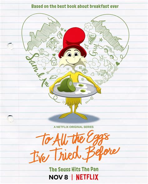 Green Eggs and Ham Poster - To All the Eggs I've Tried Before - Netflix ...