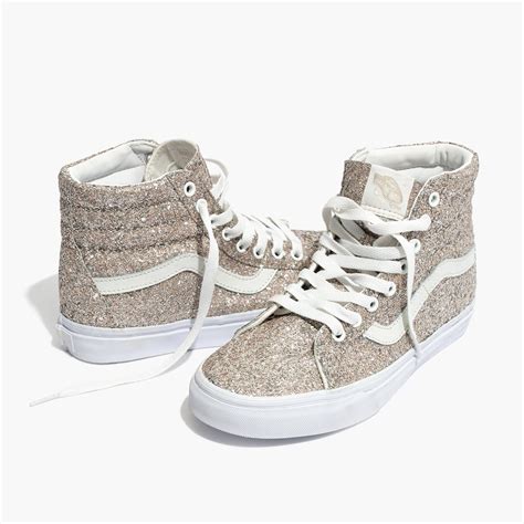 Glitter Sk8-Hi High-Top Vans Sneakers | POPSUGAR Fashion