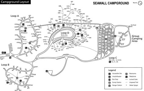 Acadia National Park Map Printable