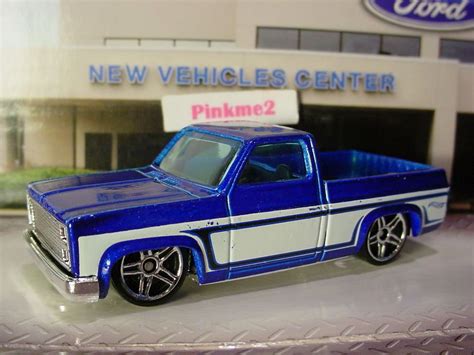 2016 HOT TRUCKS Exclusive '83 CHEVY SILVERADO☆Blue/Chrome;White☆LOOSE ...