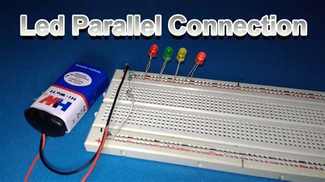 How To Make A Parallel Circuit On A Breadboard