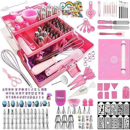 Amazon.com: MCK Complete Cake Baking Set Bakery Tools for Beginner ...