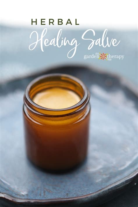 All-Purpose Herbal Healing Salve - Garden Therapy