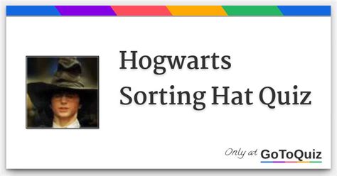 Hogwarts Sorting Hat Quiz [Accurate Results]