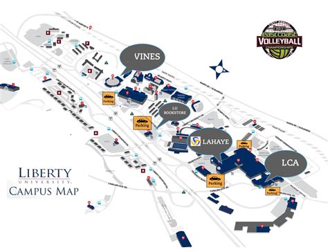 Liberty University Campus Map