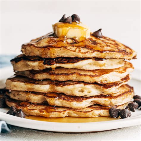 Chocolate Chip Pancake Recipe No Eggs | Besto Blog