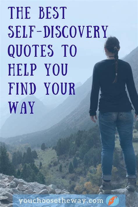 The Best 21 Self-Discovery Quotes to Help You Find your Way - Insights ...