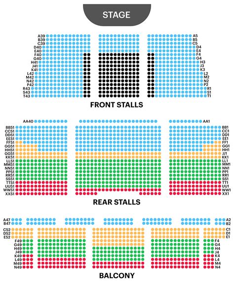 Royal Derngate Seating Plan