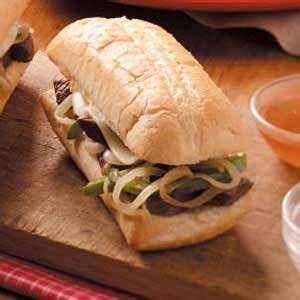 Beef Sandwiches Au Jus Recipe | Taste of Home