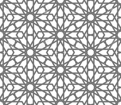 Islamic seamless vector pattern. Geometric ornaments based on ...