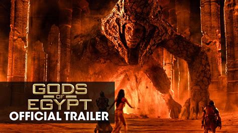 Gods of Egypt (2016 Movie - Gerard Butler) Official Trailer – “The ...