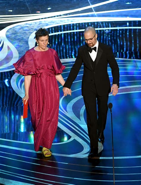 Frances McDormand Wears Custom Valentino Birkenstocks While Presenting ...