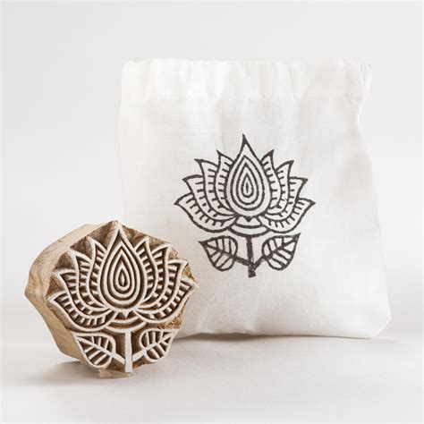 MEDIUM WOODEN FLOWER STAMP SKU# 454182 $3.99 | Flower stamp, Stamp ...