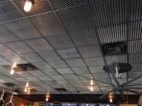 Expanded Metal Ceiling in Airport Restaurant, Hotel, KTV, Factory, Studio