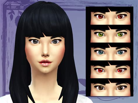 Sims 4 black eyes cc - nordicboo