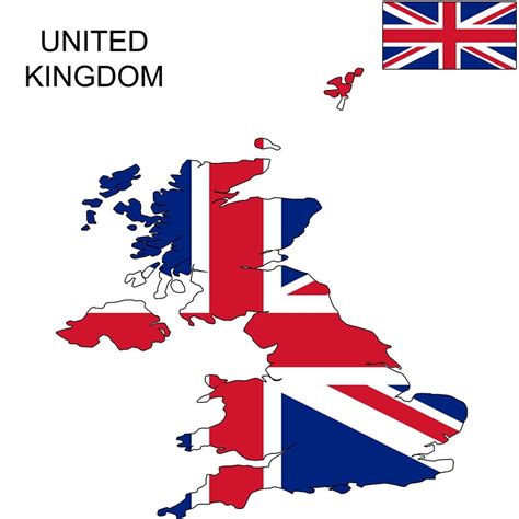 The United Kingdom Flag Map and Meaning | Mappr